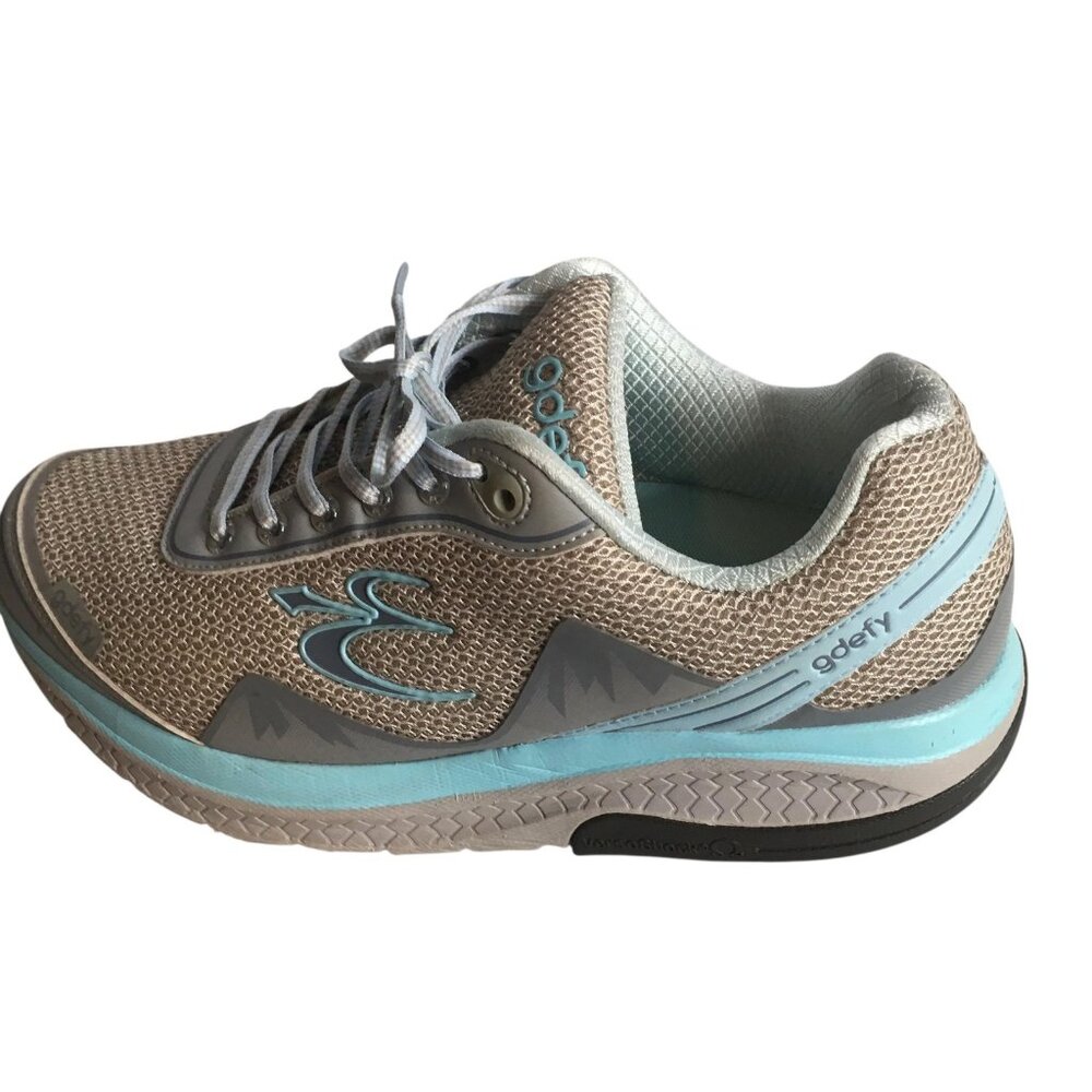 Gravity Defyer Shoes Womens Size 11 Gray Blue VersoShock TB9024FGU-W Walking